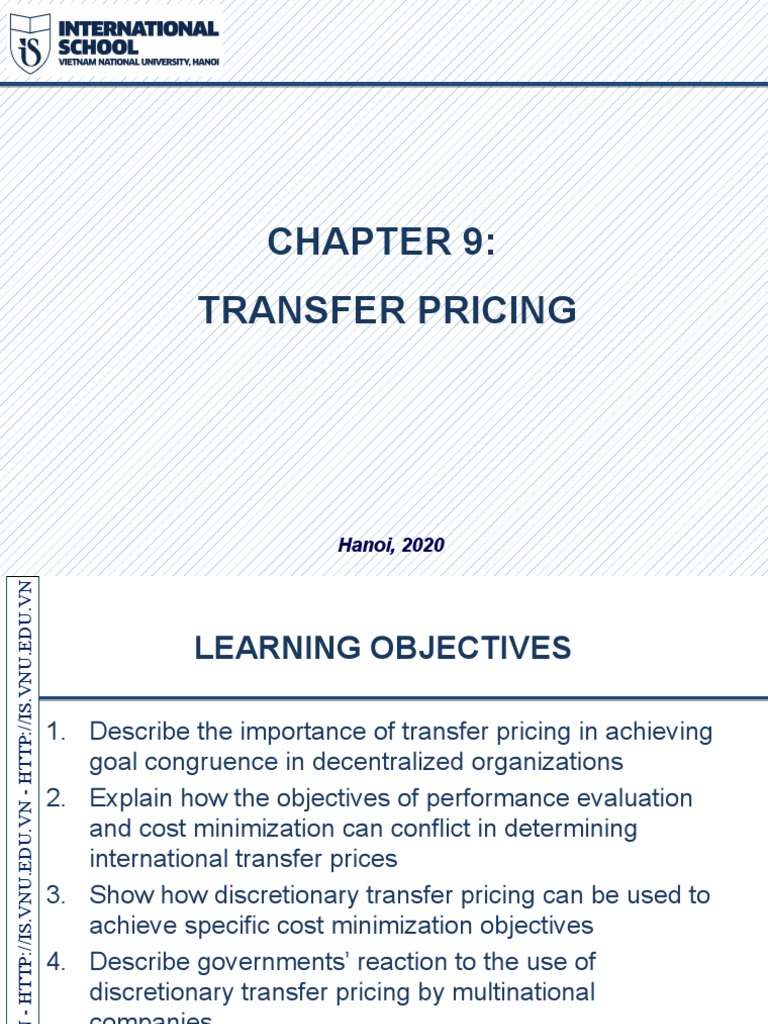 International Transfer Pricing Overview | PDF | Gross Income | Taxes