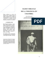 Medina, Medofilo. Bases Urbanas de La Violencia en Colombia. 1945-1950 1984-1988