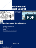 Deviance and Social Control-Lecture 21 - 22