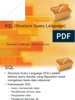 Pertemuan 14 - SQL