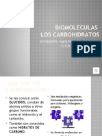 BIOMOLECULAS CARBOHIDRATOS