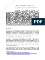 La Fe Pública Registral Y La Falsificación de Documentos