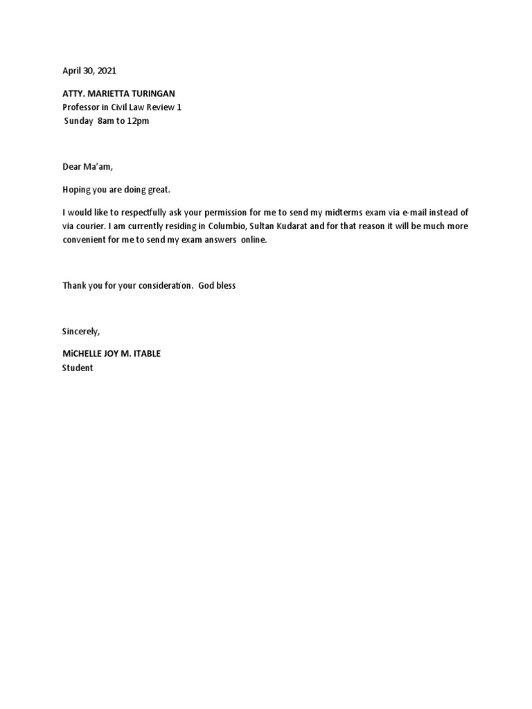 Civrev Letter | PDF
