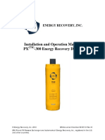 Installation and Operation Manual PX - 300 Energy Recovery Device