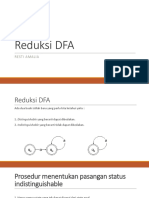 Pertemuan 7-8 Reduksi DFA