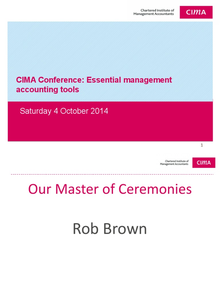 CIMA Conference 4 Oct 14 PDF Corporate Governance Governance