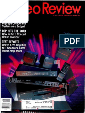 Stereo Review 1991 08, PDF, Electronics