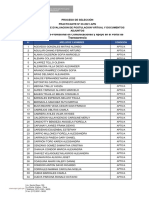 Resultado Postulacion Virtual Pract 03 2021