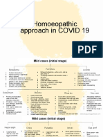 Homoeopathic Approach in COVID 19