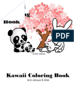 Kawaii Colouring Book by Maryanne Johnson