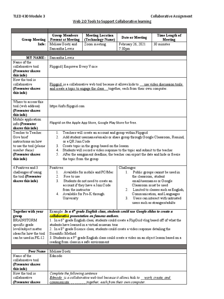 Web 2.0 Tools for Collaborative Learning | PDF | Mobile App | Software