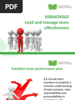 BSBWOR502 PowerPoint Slides V1.0