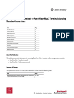 Panelview Plus 6 Terminals To Panelview Plus 7 Terminals Catalog Number Conversions