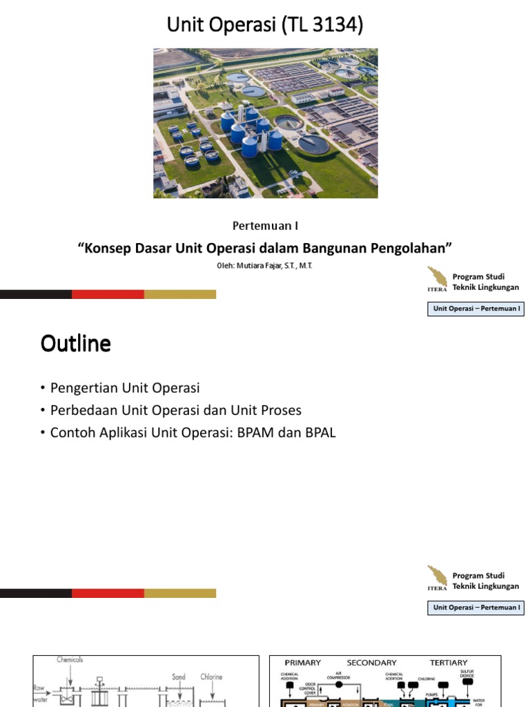 Konsep Dasar Unit Operasi Teknik Lingkungan | PDF | Sains & Matematika ...