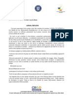 12.activitate 2.4.b. Aplicare La Clasă. Jurnal Reflexiv