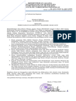 Surat Edaran Dekan Fitk Pembelajaran Jarak Jauh2