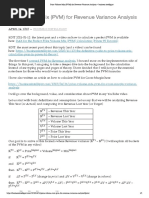Sales Bridge: Price Volume Mix Analysis | PDF | Prices | Volume