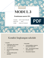 2.a.3.6. Analisis Penerapan Materi - Modul 3-Ipa - Siti Mauidah