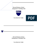 2002 HBS MCC Case Interview Guide