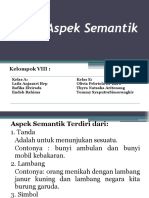 Kelompok X Semantik