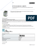 Power Supply Unit - QUINT-PS/1AC/24DC/20 - 2866776: Product Description