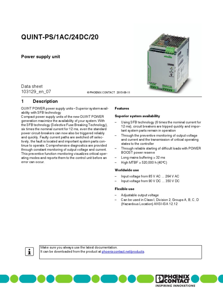 Power Supply 24v | PDF | Power Supply | Fuse (Electrical)