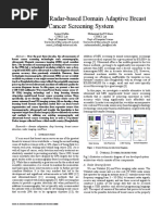 A Low-Cost Radar-Based Domain Adaptive Breast Cancer Screening System