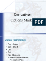 Derivatives: Options Markets
