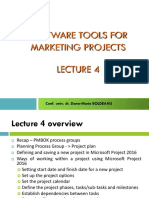 Lecture 4 STMP Planning MicrosoftProject Part 1