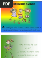 as cores dos amigos