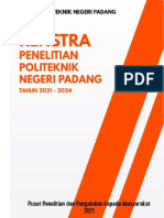 Renstra Penelitian PNP Periode 2021 - 2024