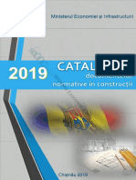 Catalogul Documentelor Normative in Constructii 2019 Editia II
