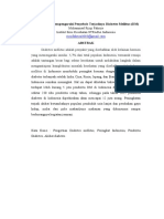 Faktor Yang Mempengaruhi Penyebab Terjadinya Diabetes Milletus