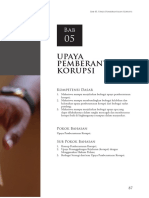 Upaya Pemberantasan Korupsi