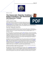 03-22-08 OEN-The Democratic Majority - Enabling A Rogue Presid