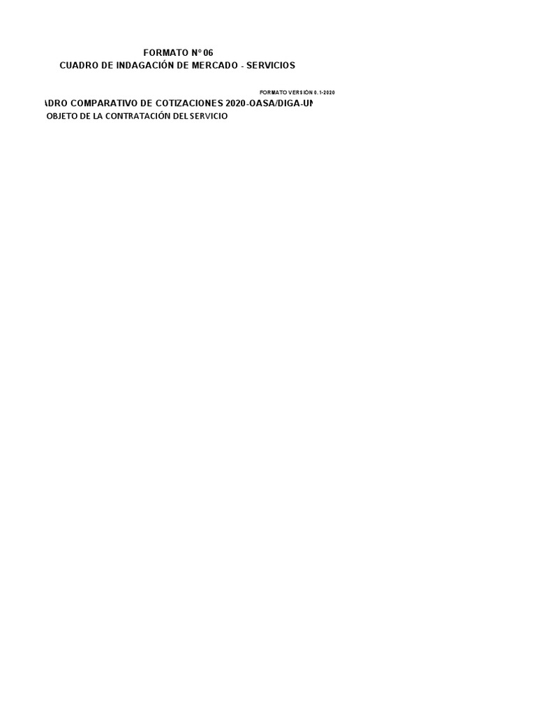 Formato 06 | PDF
