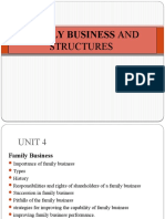 Family Business And: Structures