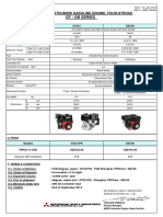 GT / GB Series: Price List / Mitsubishi Gasoline Engine, Four-Stroke