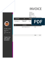 Invoice: Thank You For Your Business!