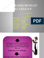 Interaksi Dengan Pelanggan