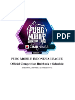 Rulebook Pubg Mobile Indonesia League Season 2
