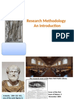 Research Methodology An Introduction