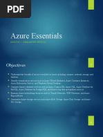 Azure Essentials: Module 2: Core Azure Services