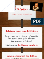 Cervantes y El Quijote. Clase 10