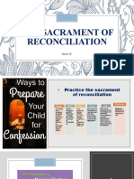 The sacrament of reconciliation 