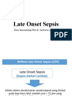 Late Onset Sepsis