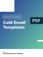 Cold Email Templates