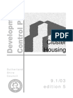 Cluster Housing: 9.1/03 Edition 5