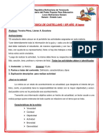 GUIA 1 ER AÑO CASTELLANO PROF YOVAIRA Y LISMAR