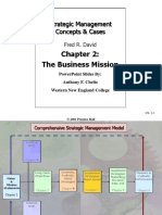 The Business Mission: Strategic Management Concepts & Cases